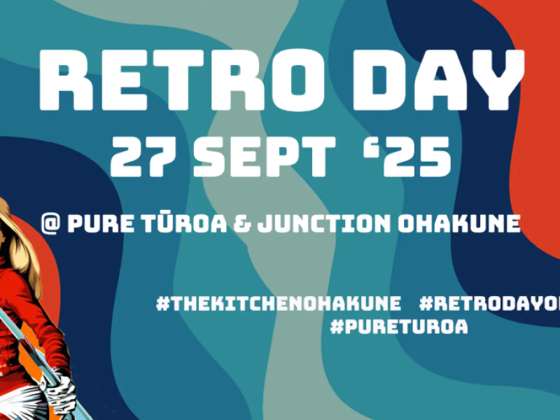 Retro Day at Ohakune Junction - The Kitchen